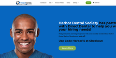 New Harbor Member Benefit to help with the Dental Staffing Shortage - temps, part-time or full-time dental staff, use code HARBOR15